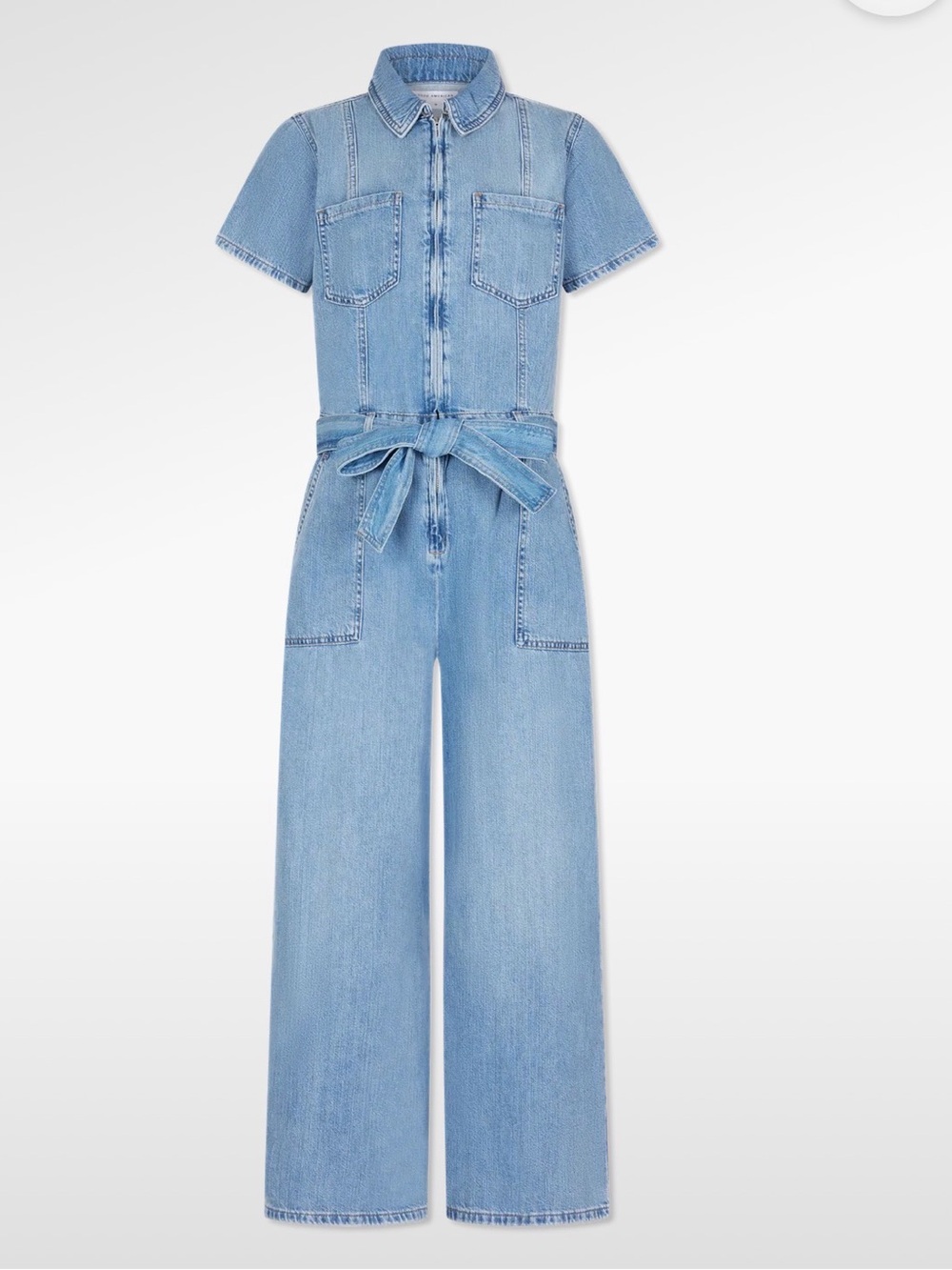 Good American - Fit For Success Denim Jumpsuit